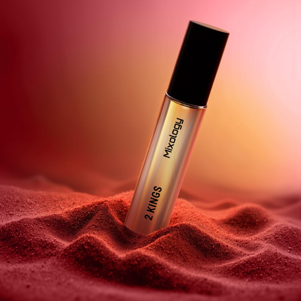 Two Kings Mixology Eau de Parfum - Mixture of B.acarat and Aventus, Unisex Perfume 0.34 Fl Oz (10ml)