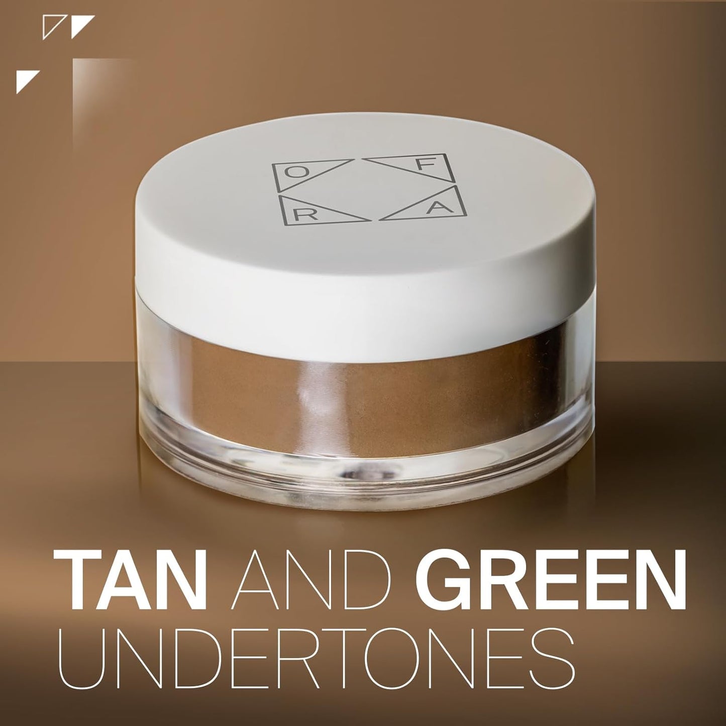 Ofra Loose Eyeshadow - Khaki | Highly Pigmented Single Eyeshadow for Bold, Lasting Color | Smooth, Blendable Eye Shadow Formula for Stunning Eye Looks | 6g