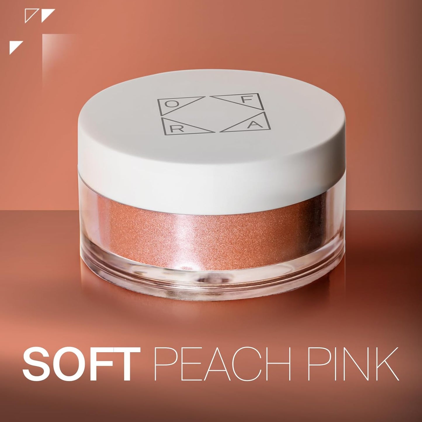 Ofra Loose Eyeshadow - Shiny Pink | Highly Pigmented Single Eyeshadow for Bold, Lasting Color | Smooth, Blendable Formula for Stunning Eye Looks | 6g