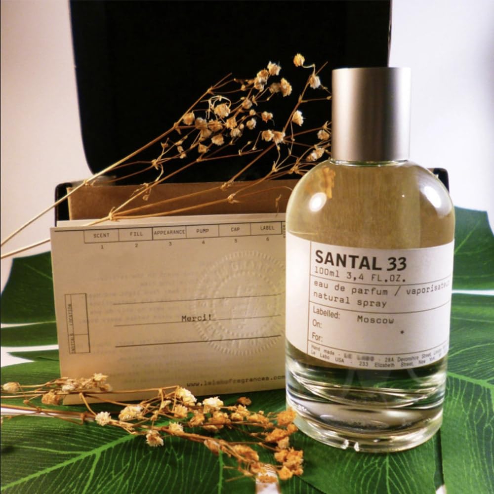 SANTAL33, Perfume Spray - Iconic Scent of New York A Cult Fragrance Unisex Eau De Parfume 100ml 3.4oz