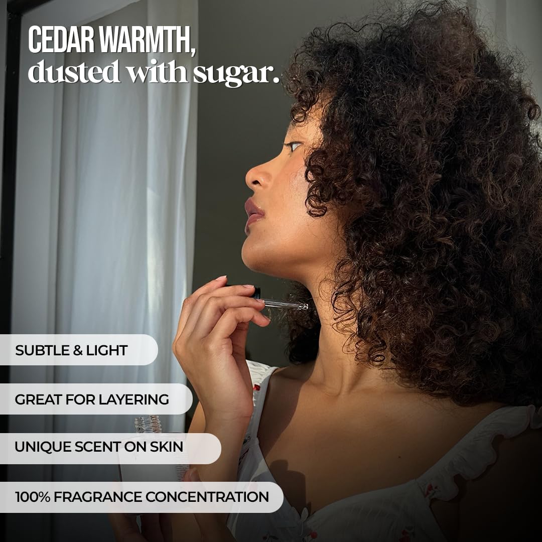 Eternal Sugarwood Perfume Oil for Women & Men- Eau De Perfum - Unisex Concentrated Perfume insp by Bois - Alcohol Free Scent - Long Lasting Designer Perfumes 30ml