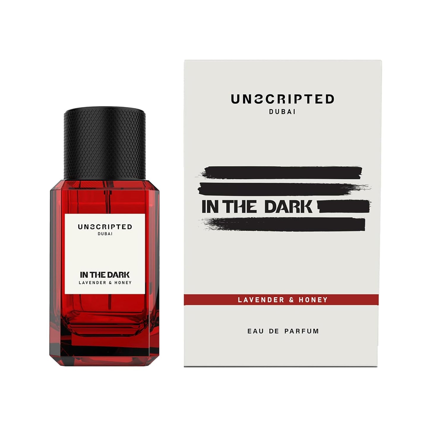 Unscripted In The Dark - Perfumes for Women and Men - Women and Men Cologne with Cardamom, Lavender, Vanilla, and Tonka Bean - Travel Size - 3.4 oz