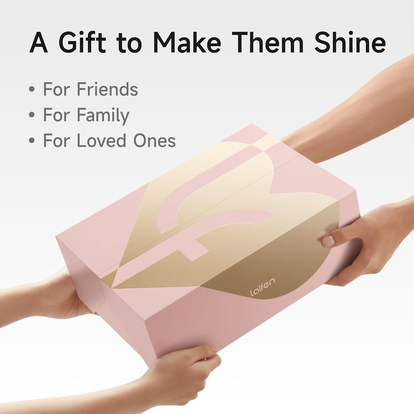 Laifen Premium High-Speed Hair Dryer Love-Bound Box, Professional Ionic Portable Blow Dryer with 110,000 RPM, Lightweight, Low Noise, 360° Magnetic Styling Attachment, Wall Mount, Travel Bag, Gift Box