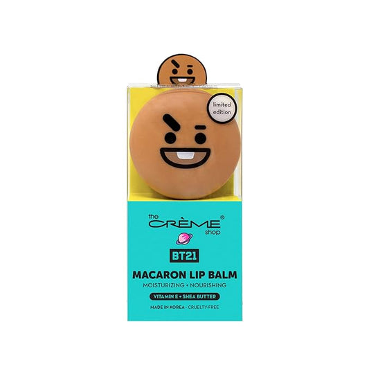 The Crème Shop BT21 SHOOKY Macaron Lip Balm - Chocolate Crème