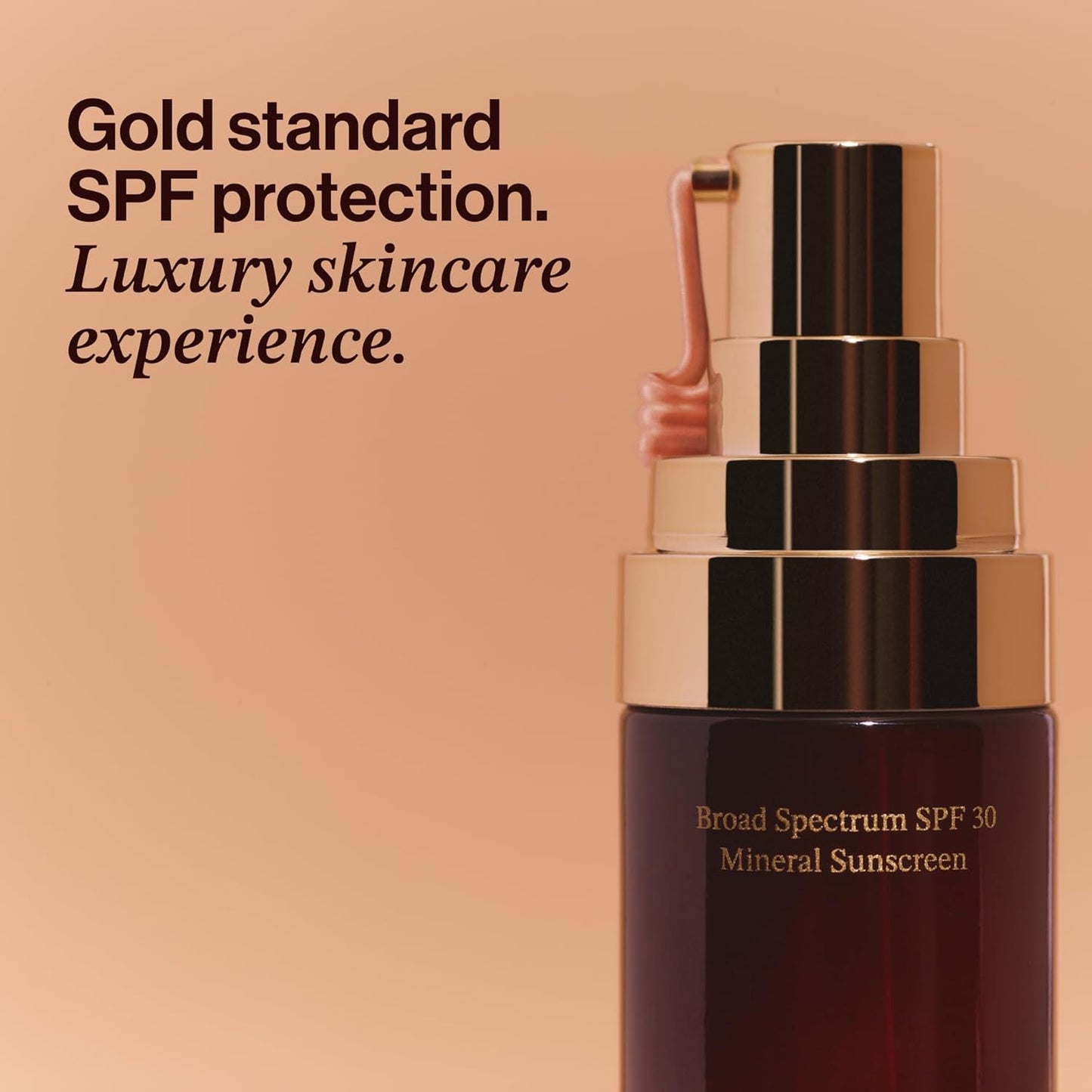 The One Warm Glow Daily Sun Cream SPF 30 – Hydrating Mineral Sunscreen for Face & Neck, Sensitive Skin Safe, with Zinc, Niacinamide, Squalane & Sea Buckthorn, 1 oz