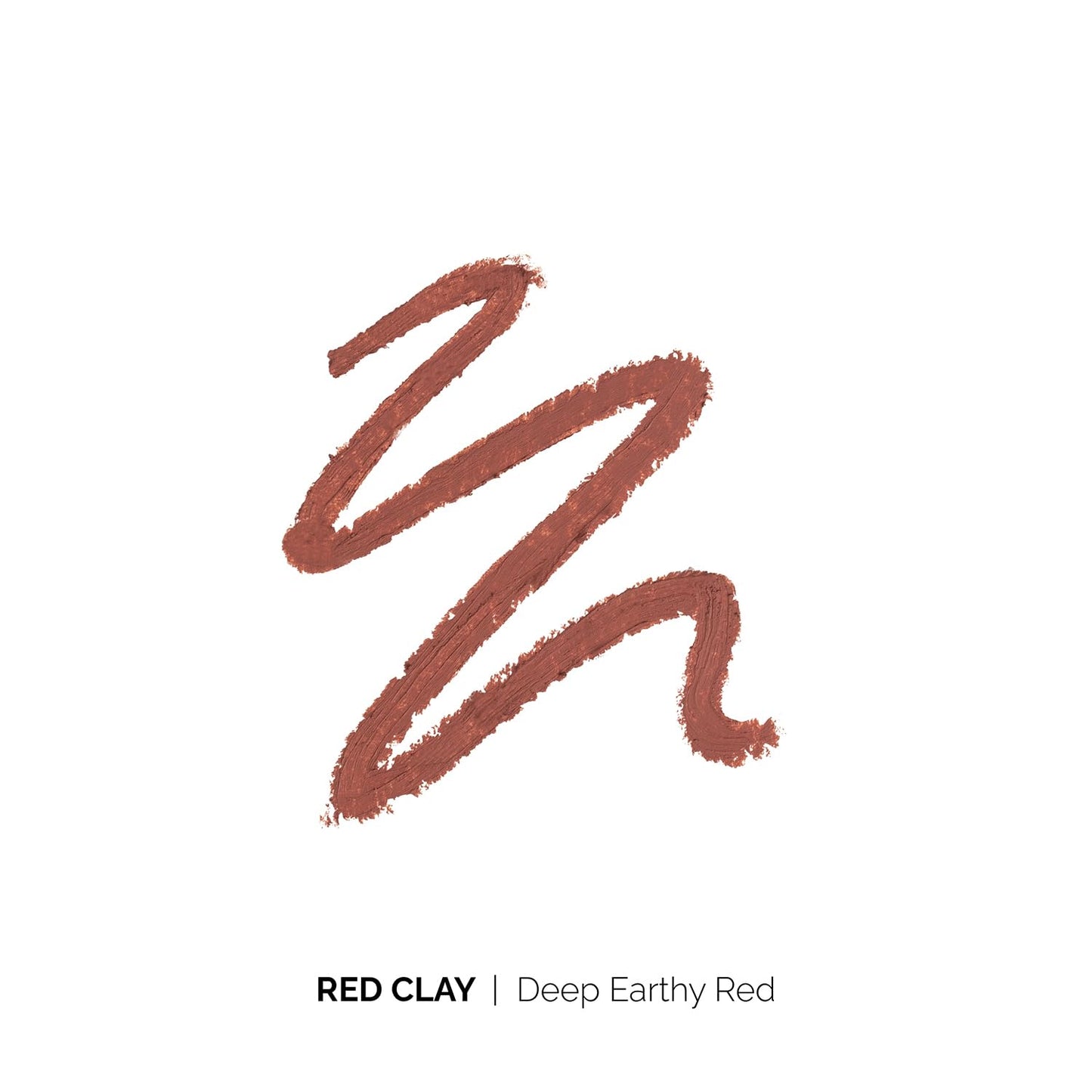 OFIR Waterproof Eye Pencil | Vegan, Cruelty-Free & Smudge-Proof | Creamy Gel Formula for Smooth Application | Long-Lasting, Full-Coverage, Precise Eyeliner Pencil (Red Clay - Deep Earthy Red)