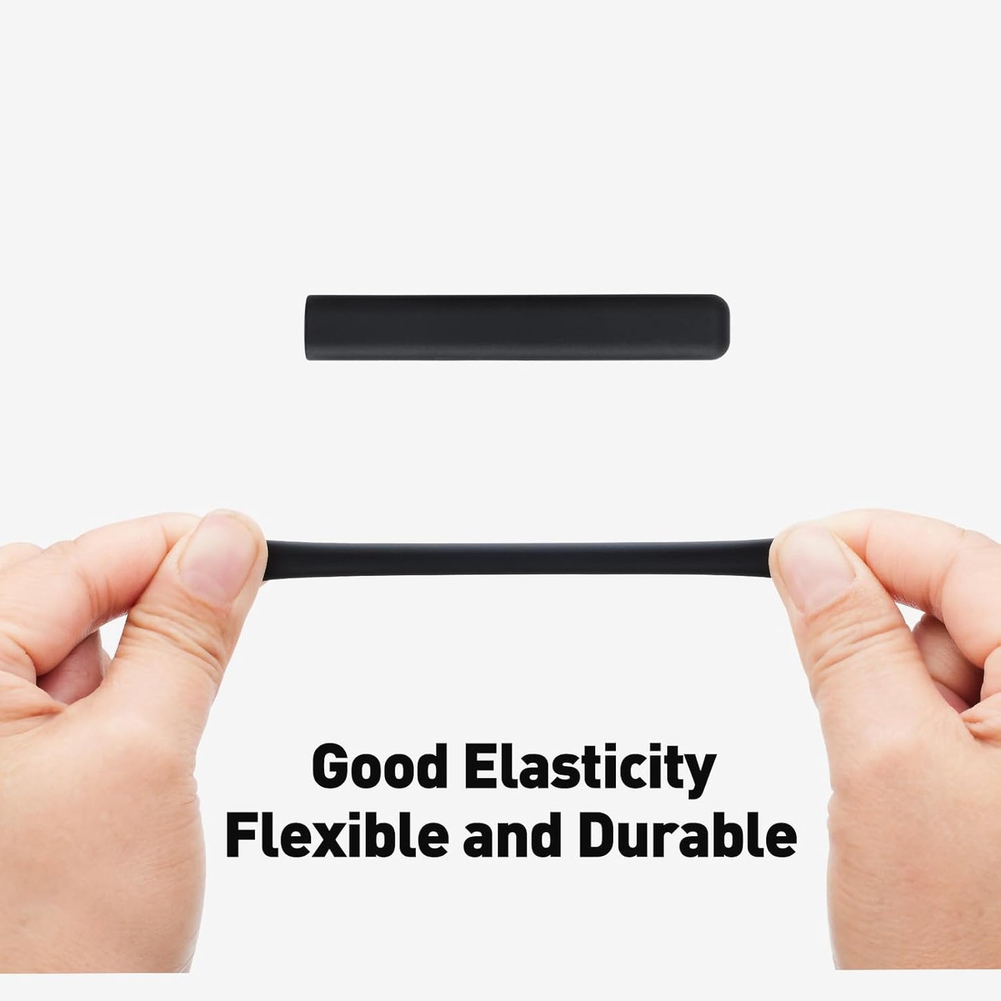 Glasses Ear Cushion, Non Slip Soft Silicone Eyeglass Ear Cushions, Anti-Slip Comfort Eyeglasses Temple Tips Sleeve Retainer, Comfort Eye Glass Ear Grips, Glasses Accessories (5 Brown Pairs)