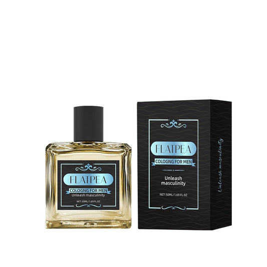 Woody Cologne Perfume for Men Long Lasting 24H - Fresh Spicy Cardamom Amber Scent for Men | Day to Night Versatile Fragrance | 50ml (1.69 Fl Oz)