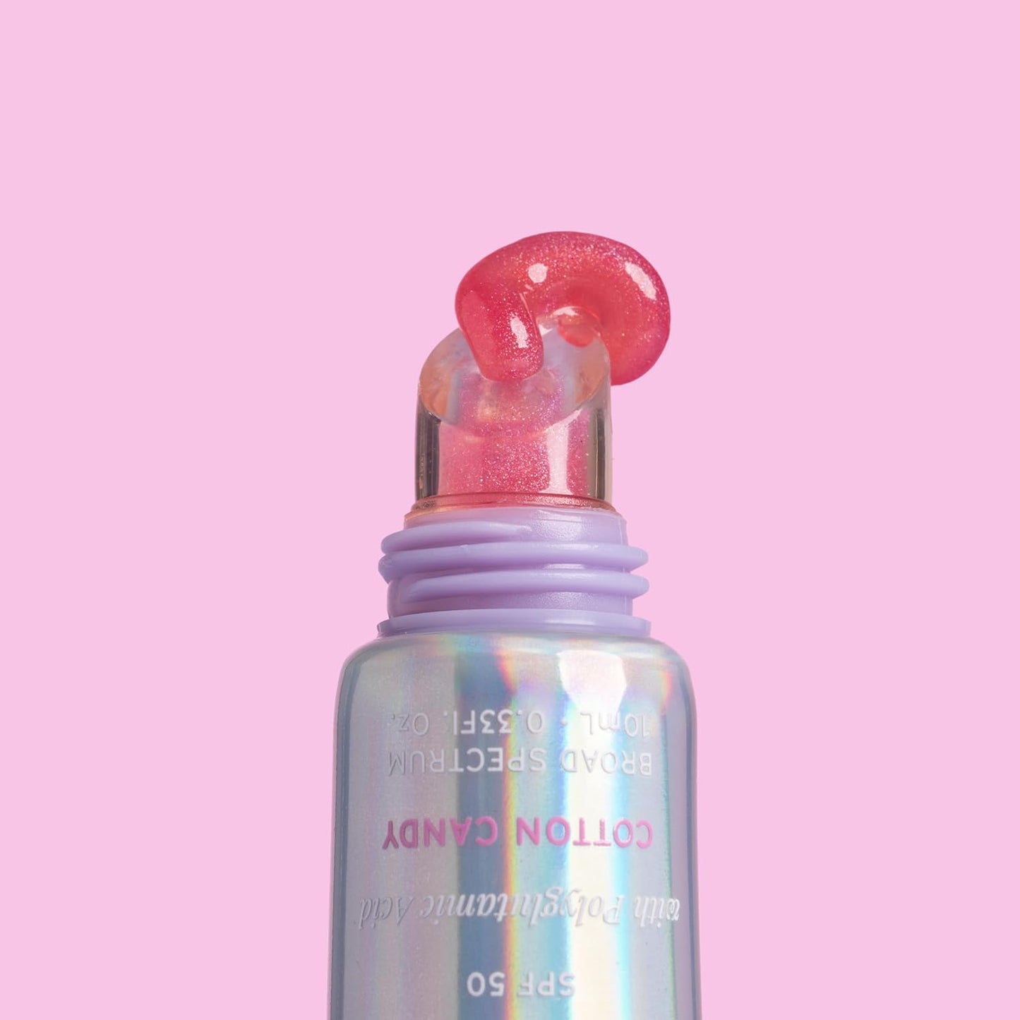 Naked Sundays PoutScreen™ SPF 50 Lip Balm – Hydrating Lip Treatment with Polyglutamic Acid for Moisture, Shine & Sun Protection | Vegan, Non-Sticky, Conditioning, High-Gloss Finish