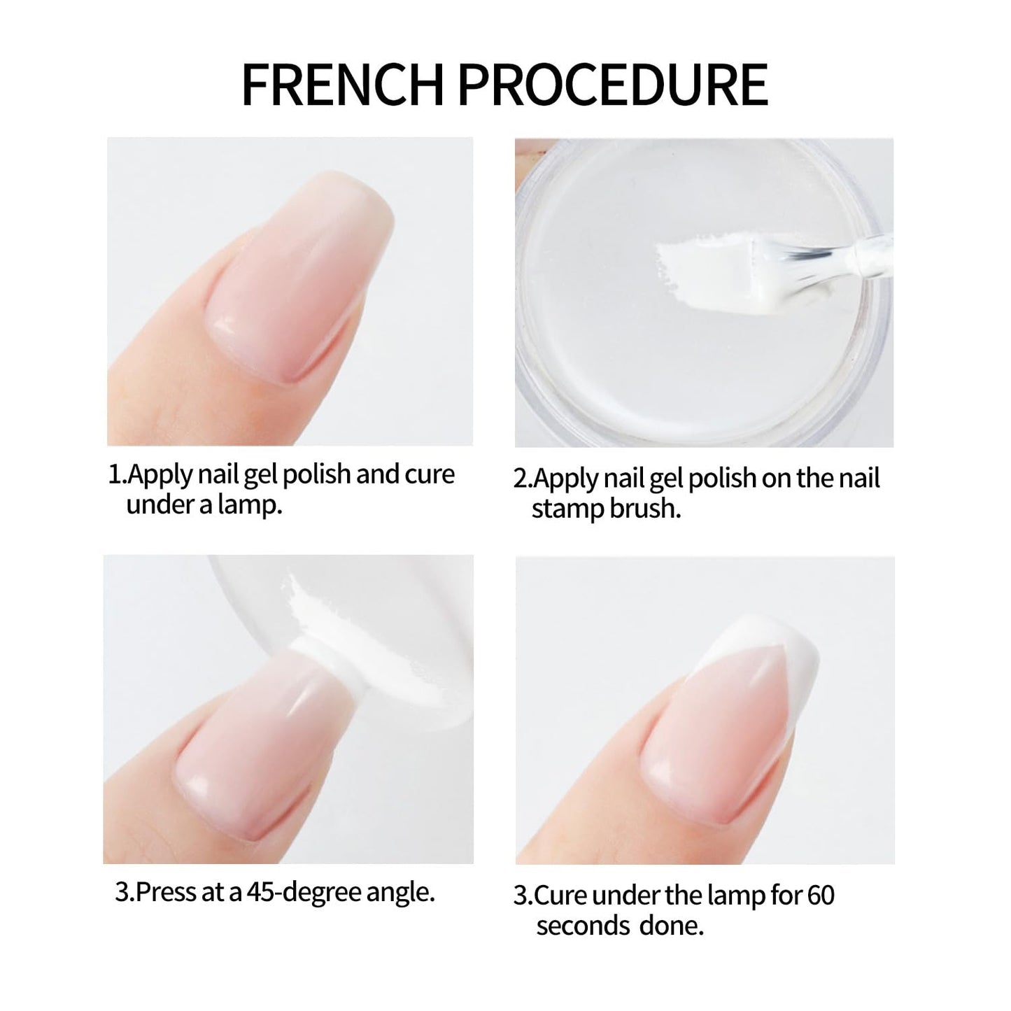 Nail Art Stamper Kit Your Perfect Choice for Effortless Nail Art Long & Short Jelly Stamper for Nails Ideal for Nail Salon or Home User Easy to Use