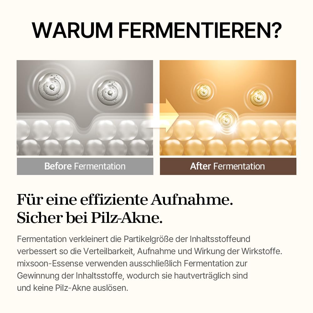 mixsoon Bean Essence Exfoliating Hydrating for Face fermented bean extract Hyaluronic Acid Serum Korean Glass Skin Care 1.69 Fl Oz / 50ml