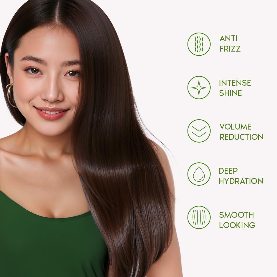 I Belli Capelli Ravenna B-tox Organic Smoothing Mask, Repair Oil, and Deep Cleansing Anti-Residue Shampoo – Complete Hair Straightening System for All Hair Types