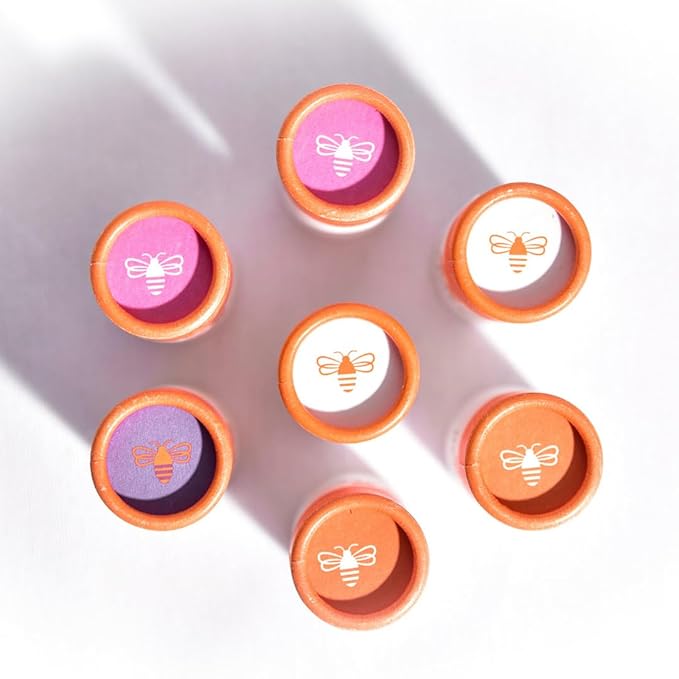 Ultra-Hydrating Tinted Formula Made with Manuka Honey 15+ UMF, Coconut Oil, Beeswax | 12+ Hour Moisture, Zero Waste Recyclable Tube | Lip Moisturizer & Color in One 0.25 oz / 7 gr (Soft Peach)