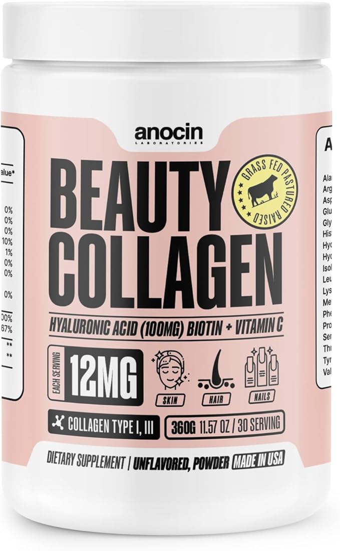 Beauty Collagen Peptides, Unflavored Powder