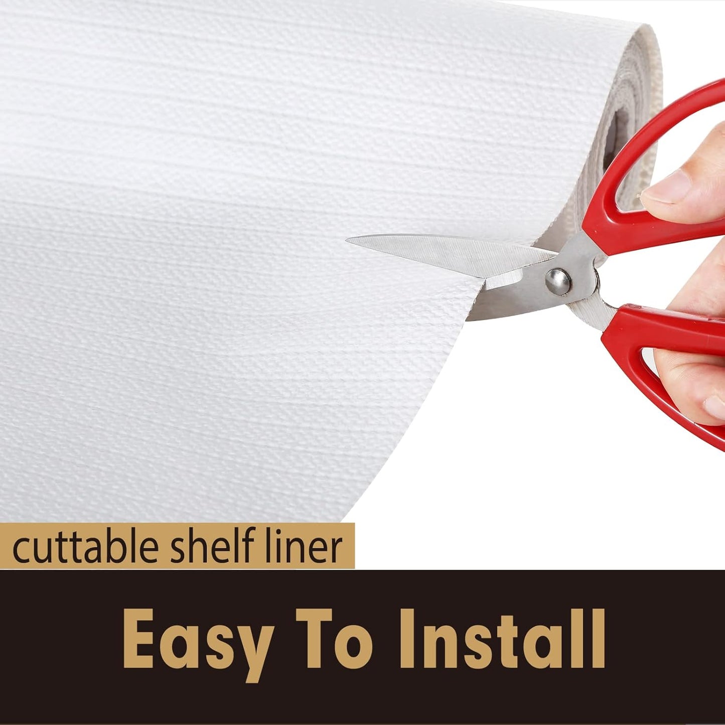 Premium Drawer and Shelf Liner for Cabinet, Non Adhesive Liner for Kitchen, Strong Grip Non Slip Shelf Liners for Kitchen Cabinets, Storage, Drawers, Shelves, Kitchenware and Tableware