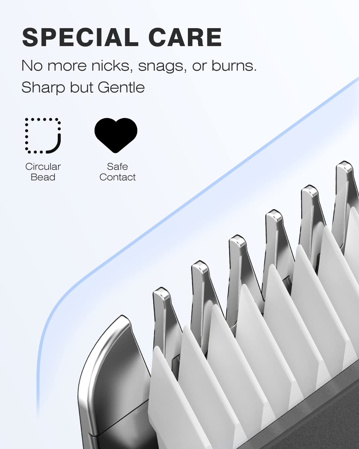 MANSPOT Electric Groin Hair Trimmer Hair Finishing Trimmers, Men's Shaving & Grooming Sets Kit with 4 Guards and Replaceable Ceramic Blade Heads,Waterproof Wet/Dry Trimmer,90 Minutes Shaving Tools