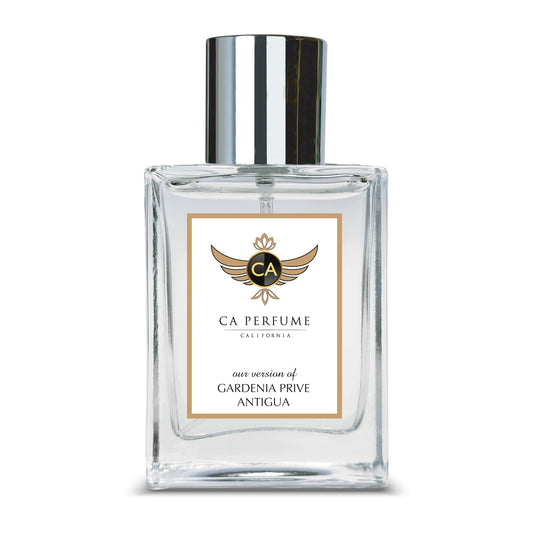 CA Perfume Impression of Gardenia Purve Antigua for Women and Men Long Lasting Unisex Fragrance Eau De Parfum 1.7 Fl Oz 50ml