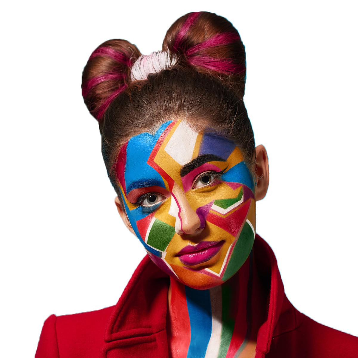 Bowitzki Face and Body Paint 2oz Cream Makeup 60ml Water Based Face Painting Special Effects For Adults Children Kids Halloween Christmas Party Stage Cosplay (Gold)