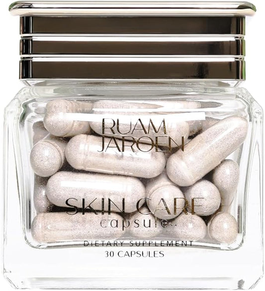 Skincare Capsule-Multivitamin for Support Skin - Hyaluronic Acid, Collagen, and Niacinamide Hydrating from Within, Supplement for Healthy Glow Skin.