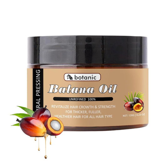 Botanic Batana Oil for Hair Growth, Batana Natural Hair Growth Oil, Hair Mask for Strengthens, Moisturizes, Reduces Hair Fall, for Men & Women (1pc)