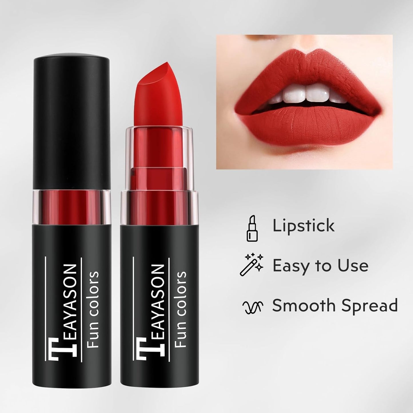 Naked Orange Face Body Paint Stick, Matte Lipstick Eye Black Stick Face-Paint Make Up, Long Lasting Waterproof Orange Makeup for Halloween Pumpkin Tige Costume Cosplay Makeup