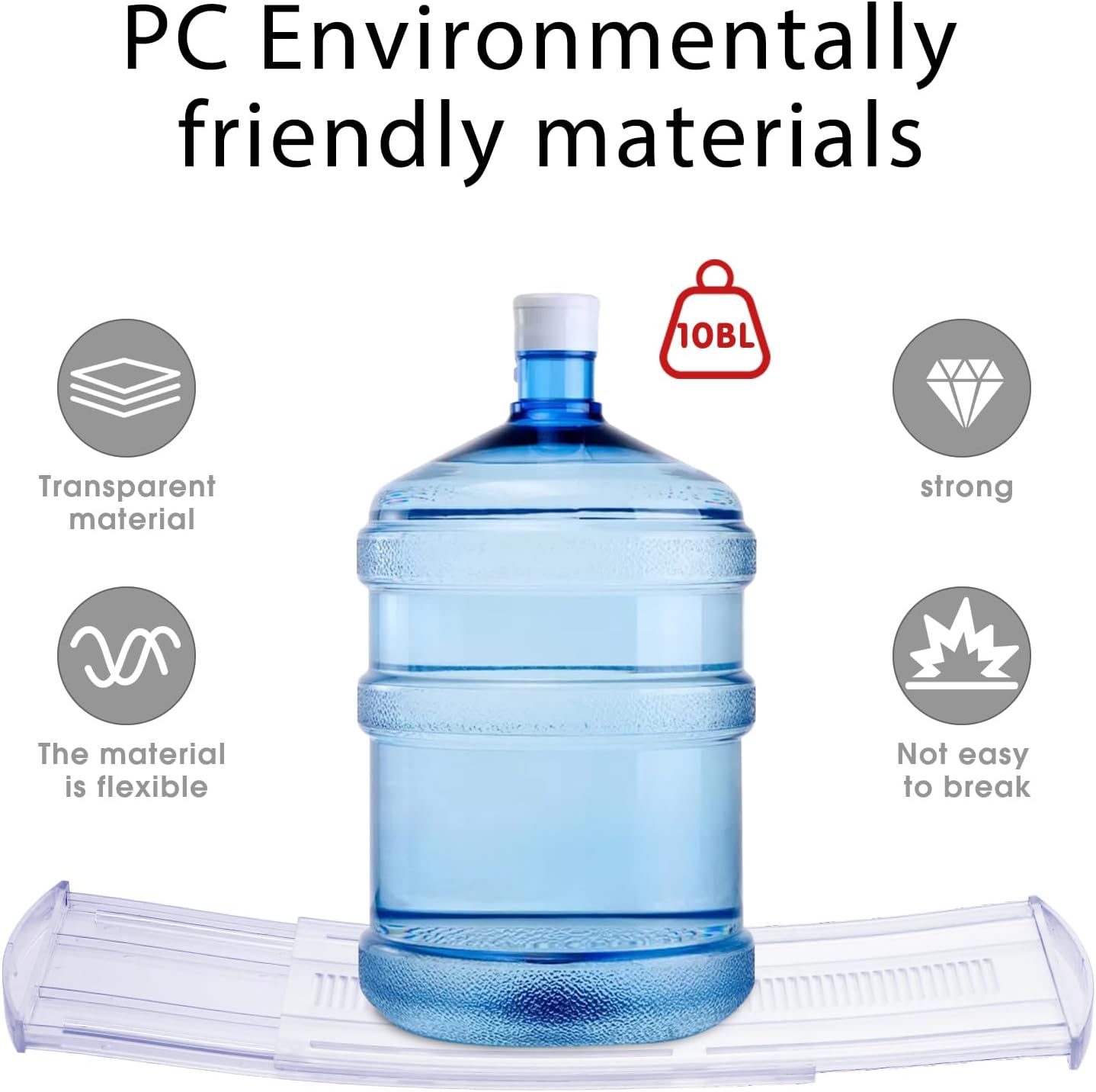 3 Pack Adjustable Heavy-Duty Drawer Dividers for Clothes,5" High Expandable From 13-21" Clear Drawer Organizers, PC Plastic Separators for Dresser/Bedroom/Bathroom/Kitchen/Office Storage