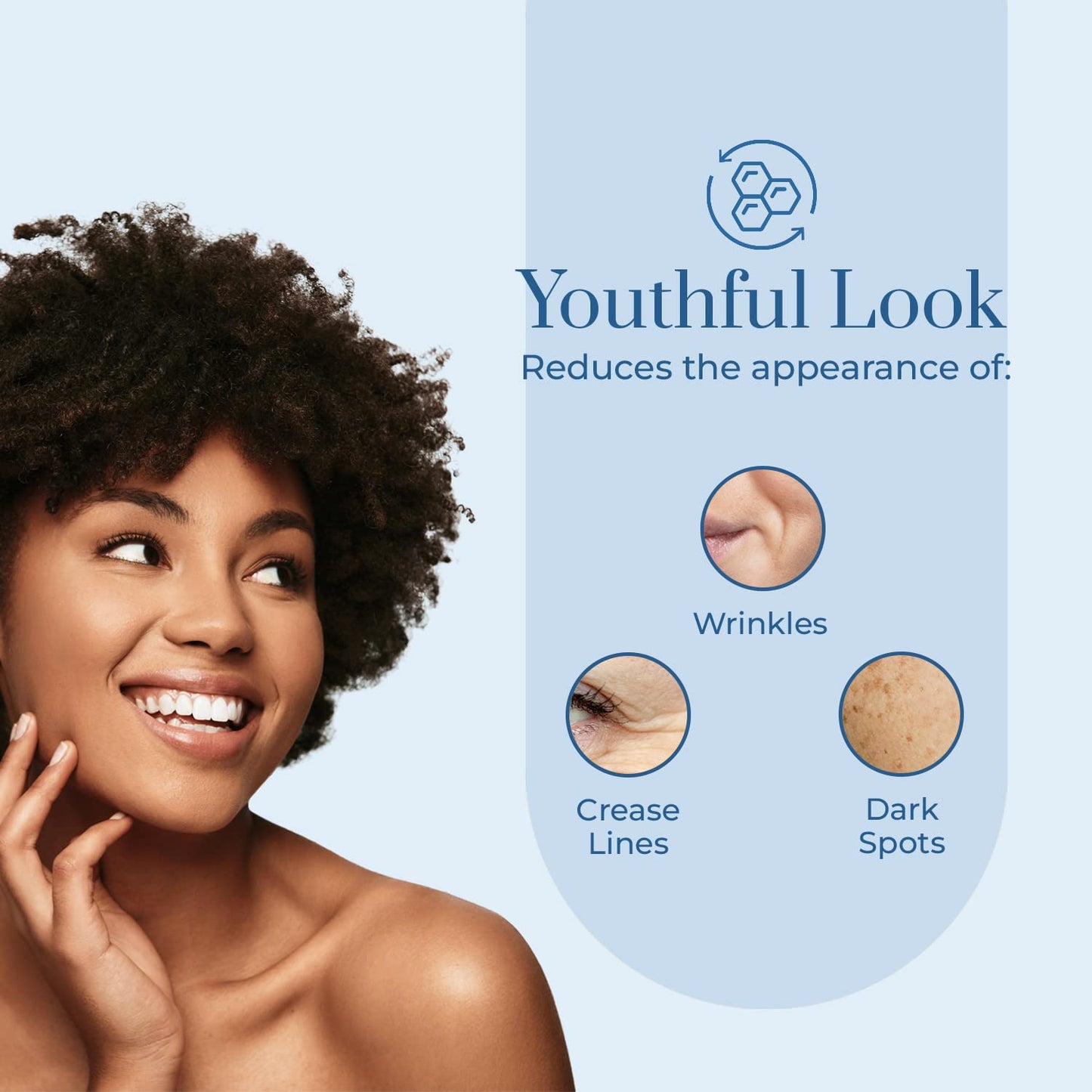 Clear Beauty Hyaluronic Acid & Retinol Day/Night Moisturizer Set - Dermatologist Tested, Anti-Aging, Hydrating Fine Lines & Wrinkles, Clean Beauty, Cruelty-Free Korean Skin Care - 1.69oz (2 Pack)