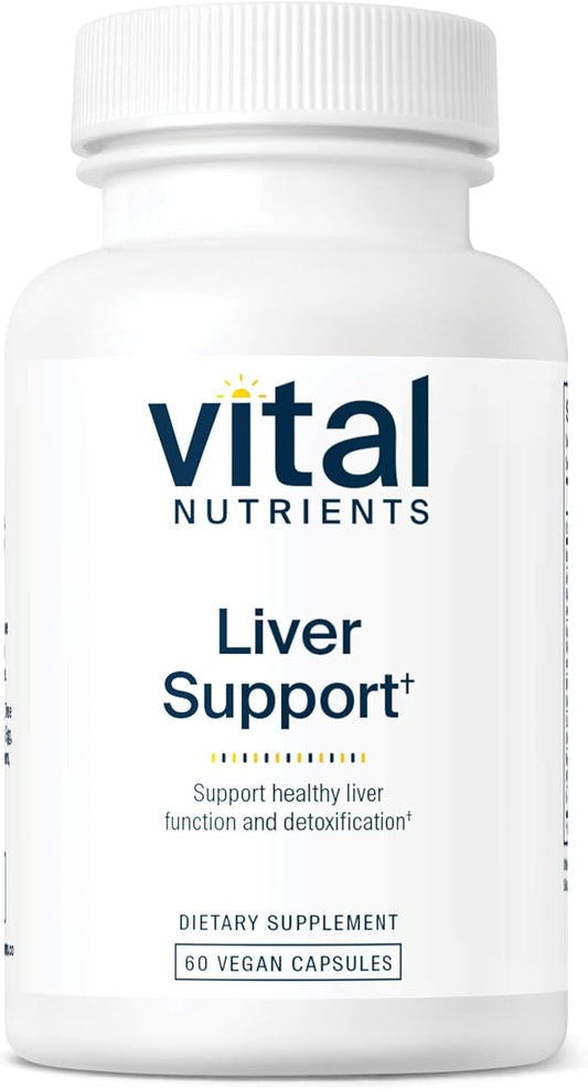 Vital Nutrients Liver Support Milk Thistle 60 Capsules