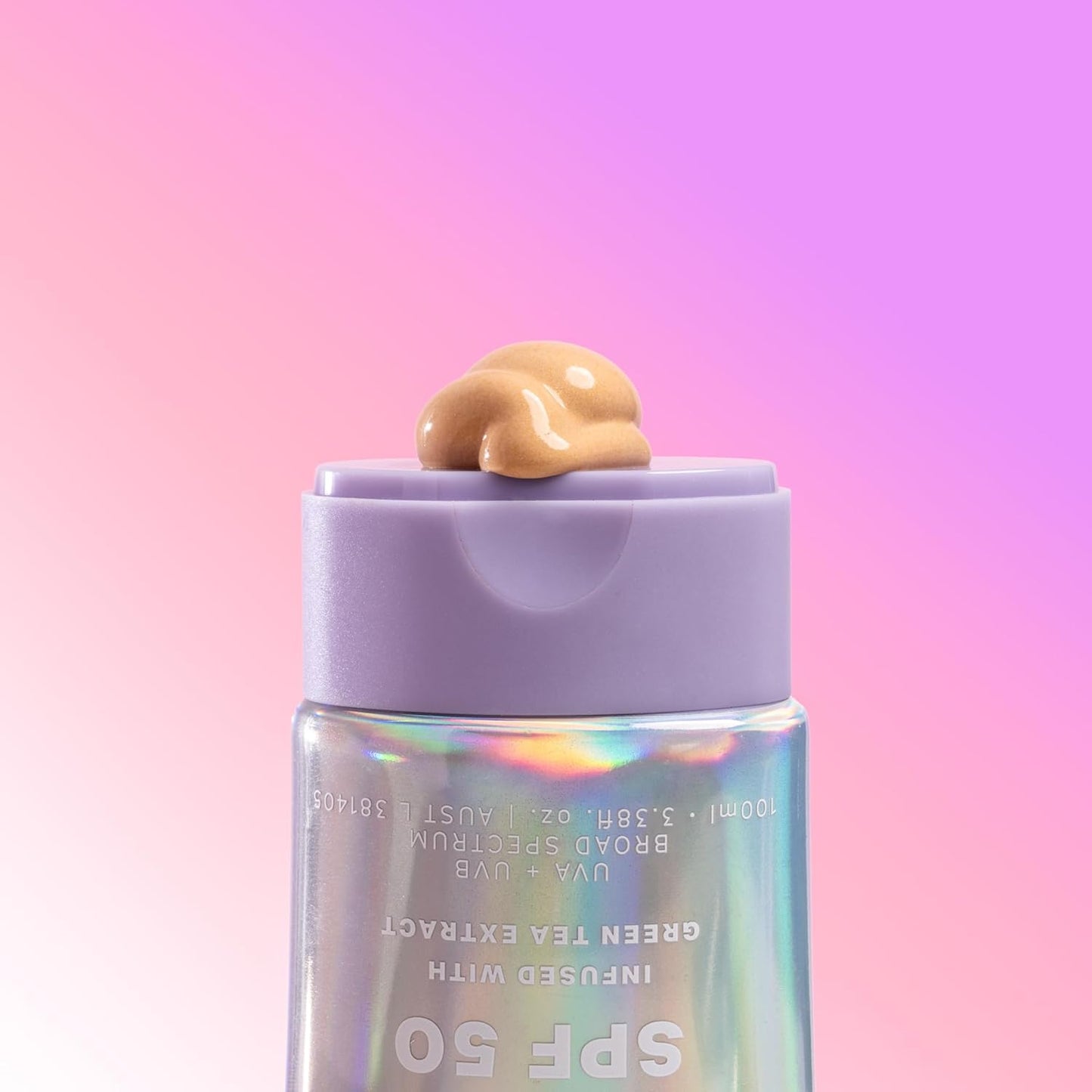 Naked Sundays SPF50 Golden Glow Body Sunscreen – Broad Spectrum UVA/UVB Protection, Glowy & Shimmering, Fragrance-Free, Firming, Non-Transfer SPF Lotion – 100ml