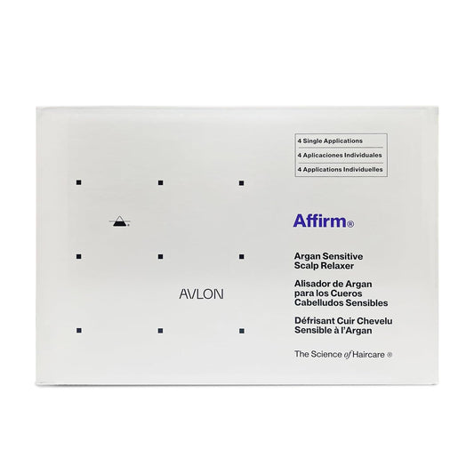 Argan Sensitive Scalp Relaxer - Alisador de Argan - 4 Single Applications