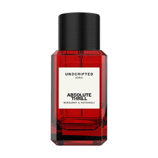 Unscripted Absolute Thrill - Bold and Unique Perfume for Men - Long-Lasting Men Perfume with Bergamot, Patchouli, Blackcurrant and Ginger - 1.7 oz
