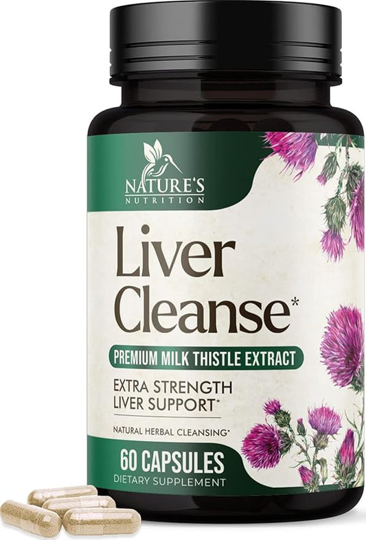 Liver Cleanse Detox & Repair Formula 60 Capsules