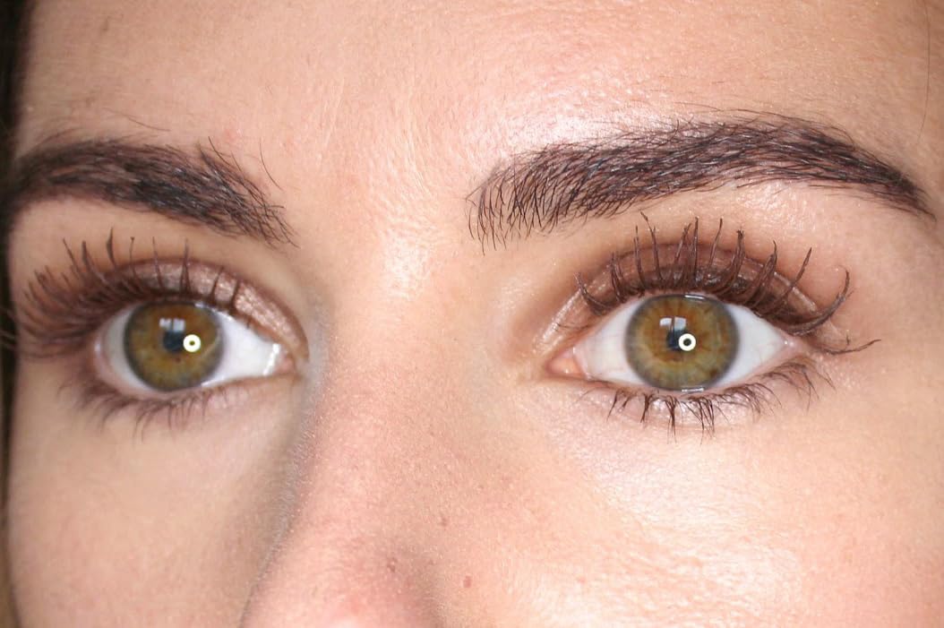 Maydear Brown Mascara for Eyelashes, Waterproof Long Lasting Smudgeproof Color Mascara for Women Fast Dry Lengthening Eye Makeup Party Stage Use