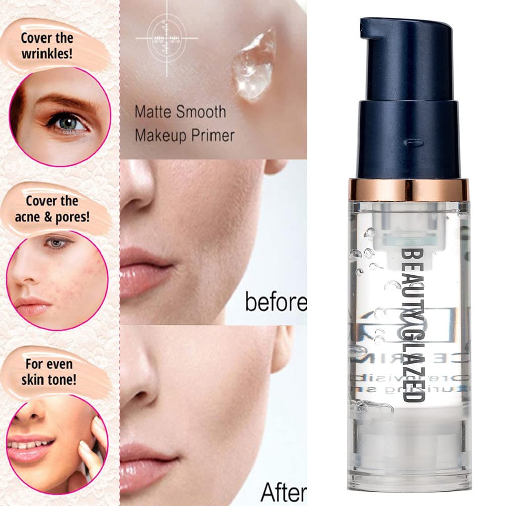 All in One Makeup Kit For Girls12 Colors Matte Shimme Eyeshadow Palette, Buff Beige Foundation Face Primer, Brush, Sponge, Eyebrow Soap Brows Gel, Winged Eyeliner Stamp (SetB)