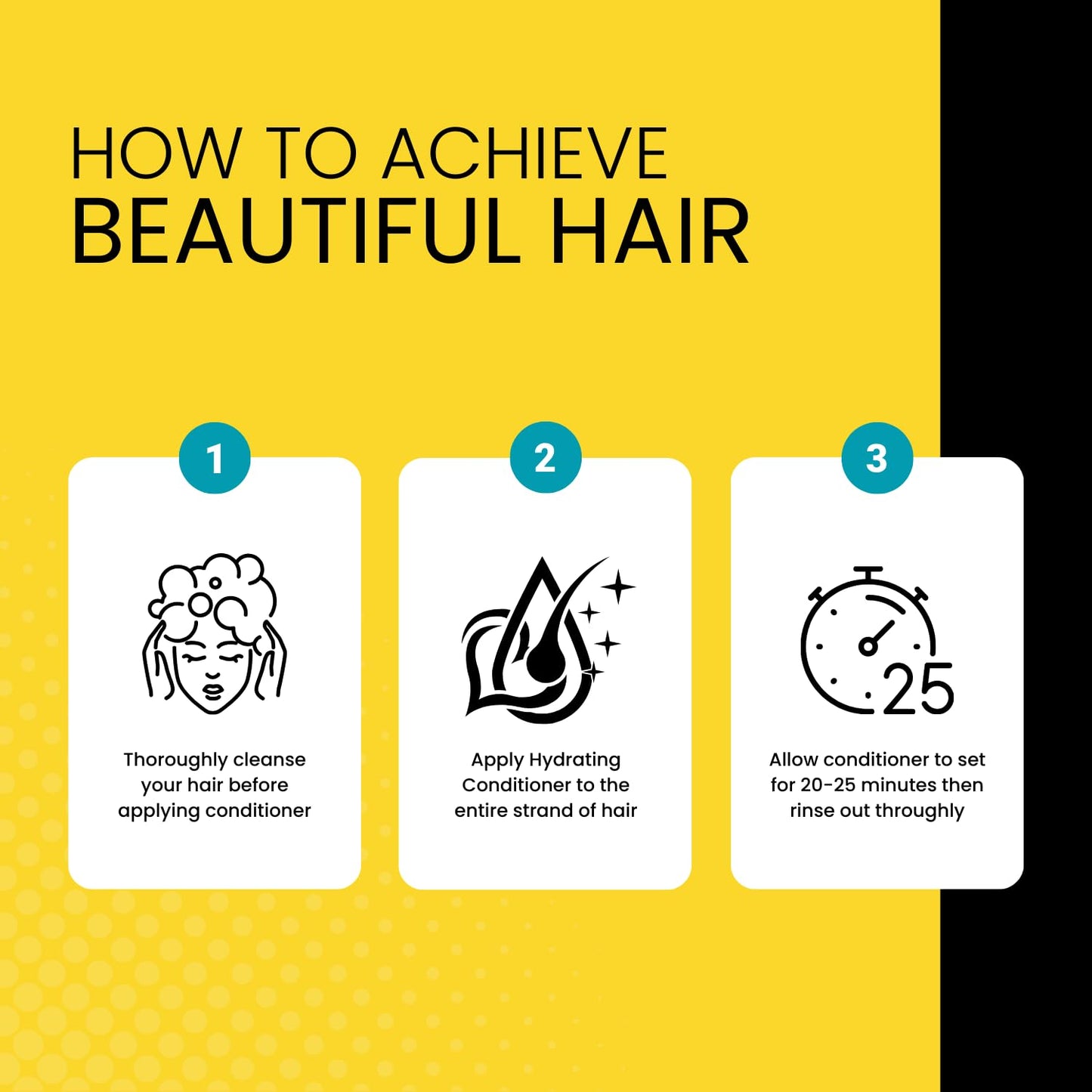 The Hair Diagram - Ashley Marie Hydrating Conditioner - Natural Nourishing Ingredients - Lemon Myrtle Scent - Strengthening Conditioner Enriched with Aloe - Color Safe - Paraben & Sulfate Free - 12oz