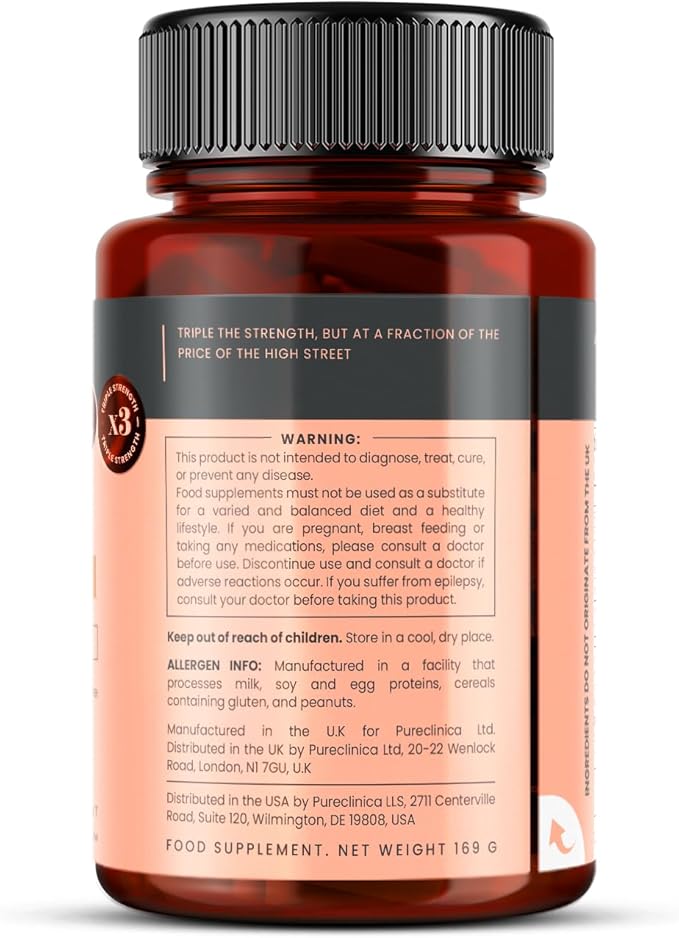 Triple Strength Hyaluronic Acid 300mg x 180 tablets (6 months supply). 300% stronger