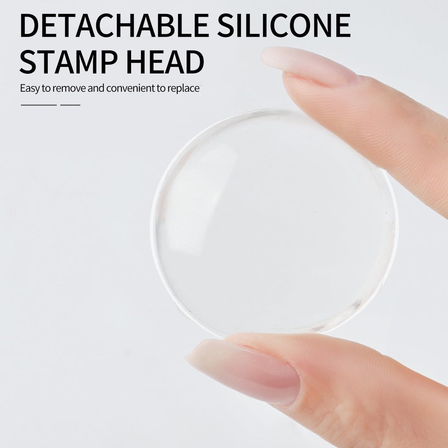 Nail Art Stamper Kit Your Perfect Choice for Effortless Nail Art Long & Short Jelly Stamper for Nails Ideal for Nail Salon or Home User Easy to Use