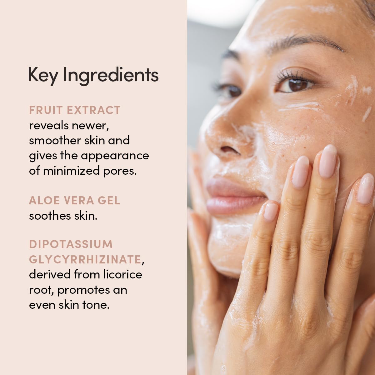 Uncommon Beauty Jelly Cleanser - Daily Gentle Face Wash and Makeup Remover with Aloe Vera Gel - All Skin Types, Vegan, Cruelty Free, Synthetic Fragrance Free, 5.07 FL OZ