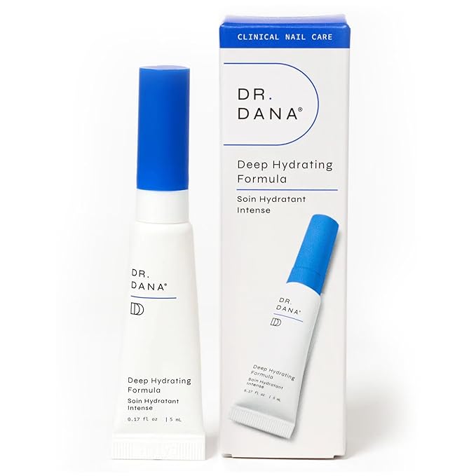 Dr. Dana Hydrating Nail Treatment and Natural Nail Strengthener for Instant Shine and Lustrous Healthy Nails - Non Greasy Gel oil Hybrid Formula - Nail Growth and Repair