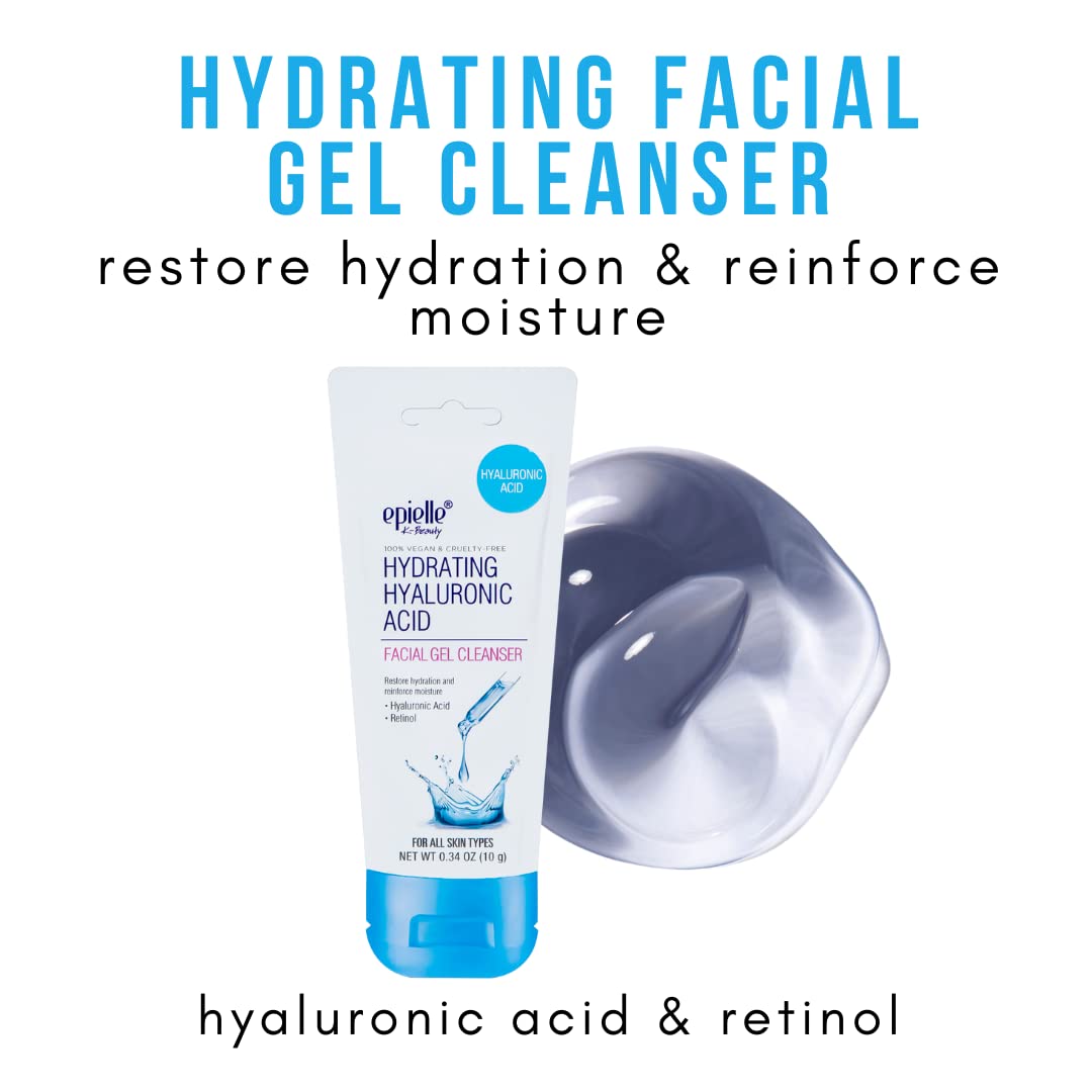 Epielle Skincare Reset Kit, 7 Home Spa Essentials, Exfoliating, Detoxifying, Hydrating & Purifying for Radiant Skin, At-Home Spa Kit, Self Care Gifts for Women, Korean Skin Care Set