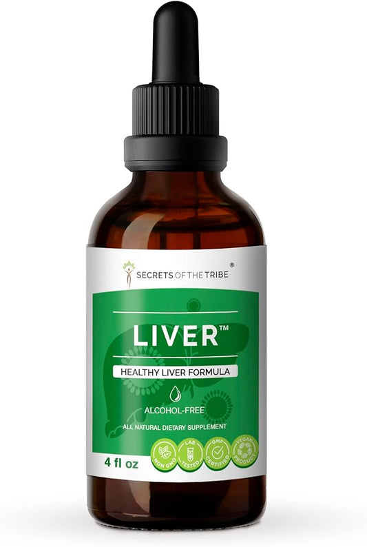 Liver Alcohol-Free Extract, Tincture, Glycerite Milk (4 FL
