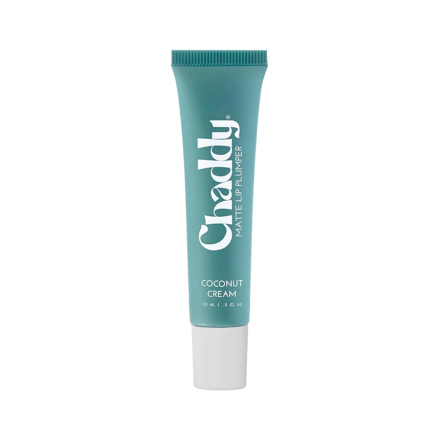 Chaddy Matte Lip Plumper - Hydrating Lip Plumper with Hyaluronic Acid | Plumping Lip, Natural Lip Care and Enhancer - 0.5 fl.oz (Coconut Cream)