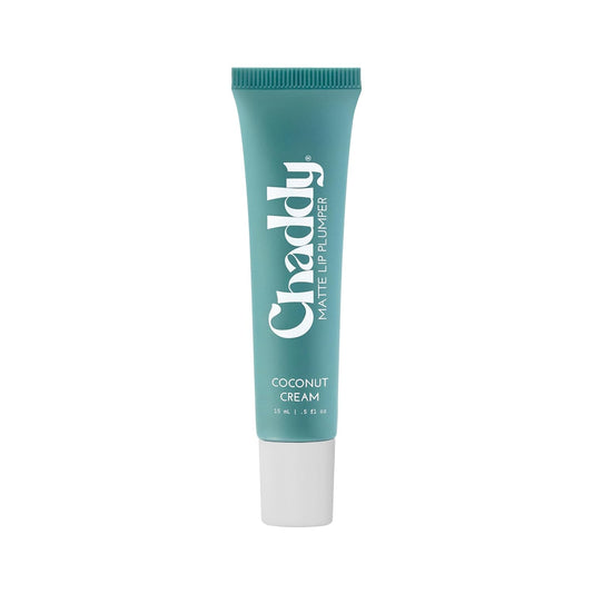 Chaddy Matte Lip Plumper - Hydrating Lip Plumper with Hyaluronic Acid | Plumping Lip, Natural Lip Care and Enhancer - 0.5 fl.oz (Coconut Cream)