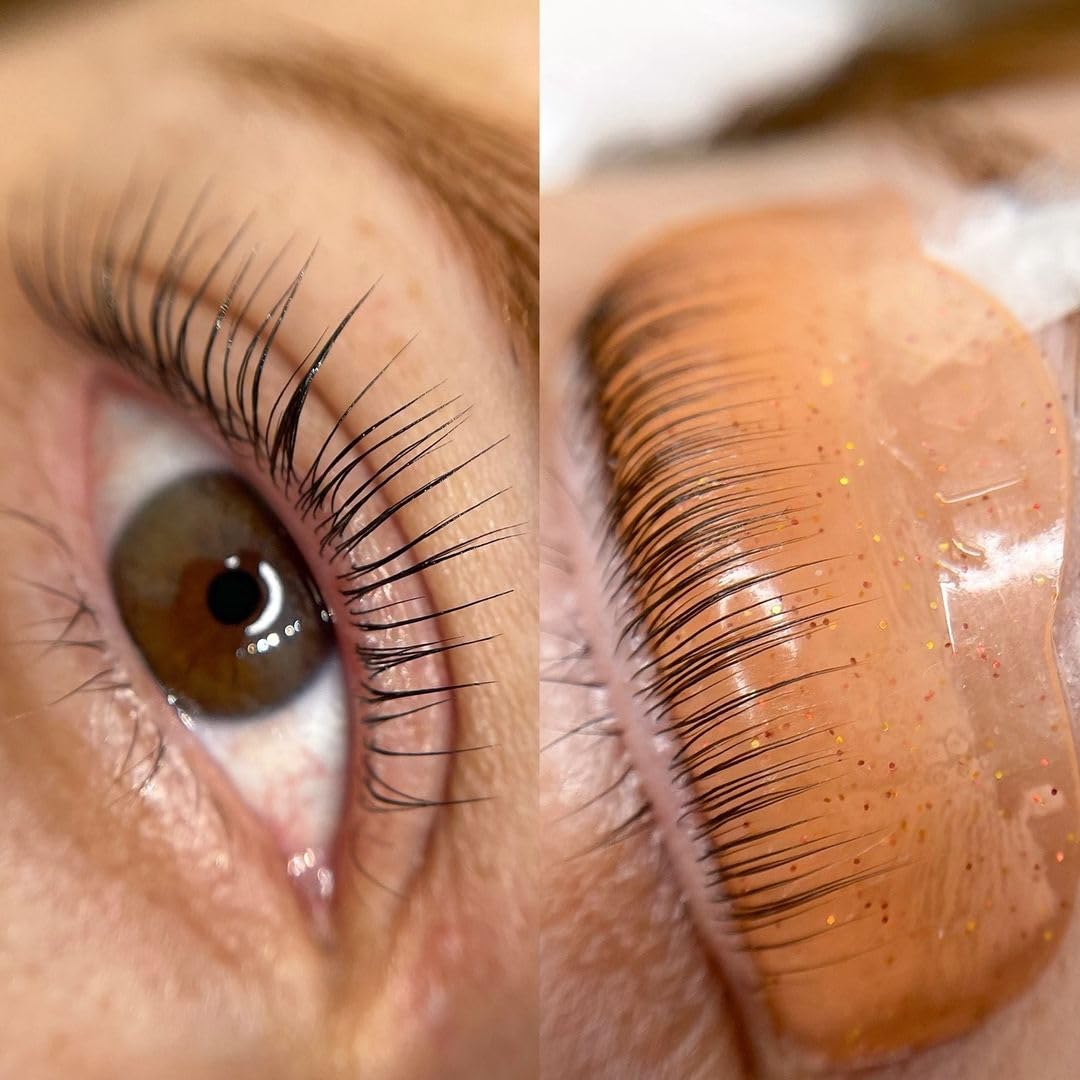 Lash Lift Shield C Curl 5 Size Lash Lift Lamination Pad, Rapid 5 Minute Eyelash Lifting Shields Make Eyes Voluminous Flexible C curl Pads Extreme Perm Rod 100 Applications