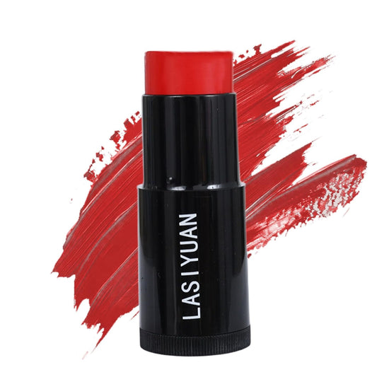 Face Body Paint Stick (RED)，Water Resistant Sports Body Makeup Athletes Softball， Football Baseball Eye Stick， Professional Halloween Face Makeup Kit ，for Halloween costume， Zombie Clown Vampire