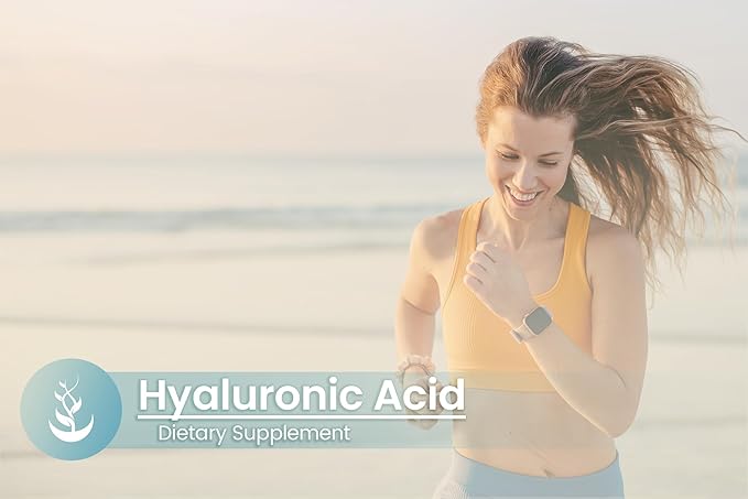 Pure Original Ingredients Hyaluronic Acid, (100 Capsules) Always Pure, No Additives Or Fillers, Lab Verified