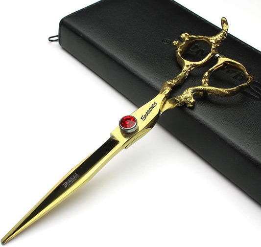 Super Sharp Hair Scissors 6/7/7.5/8/9 inch, Providing a Stable Feel.. (7in Cutting Scissor)