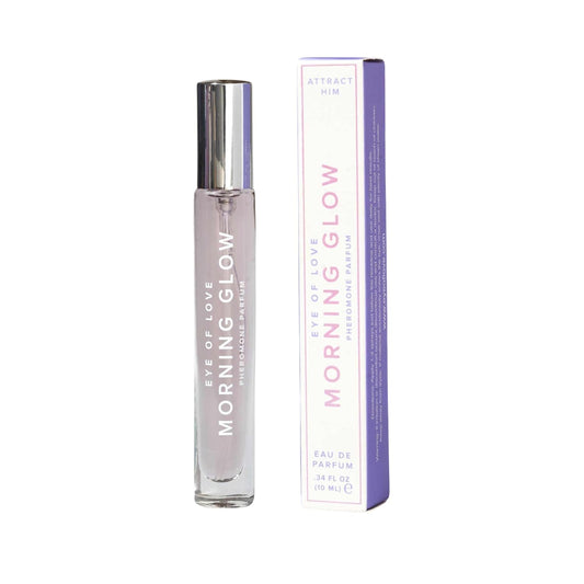 Eye of Love Morning Glow Pheromone Perfume for Women - Fresh Floral Cologne with Jasmine Apple Musk Scent - Long Lasting Fragrances for Daily Confidence - 10ml