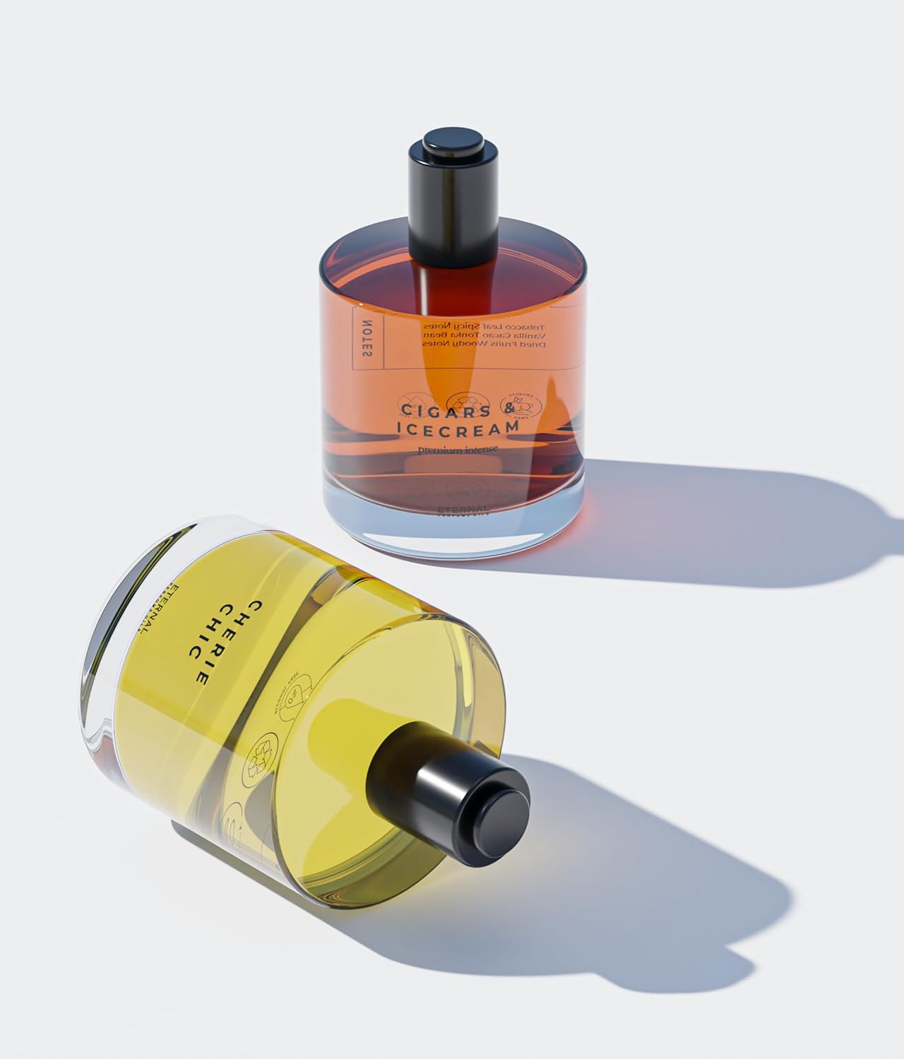 Eternal perfume oils - Cherie Chic Perfume Oil Inspired by D.e.l.i.n.a | Long Lasting Designer Perfumes for Women 50ml with 30ml (Pack of 2)