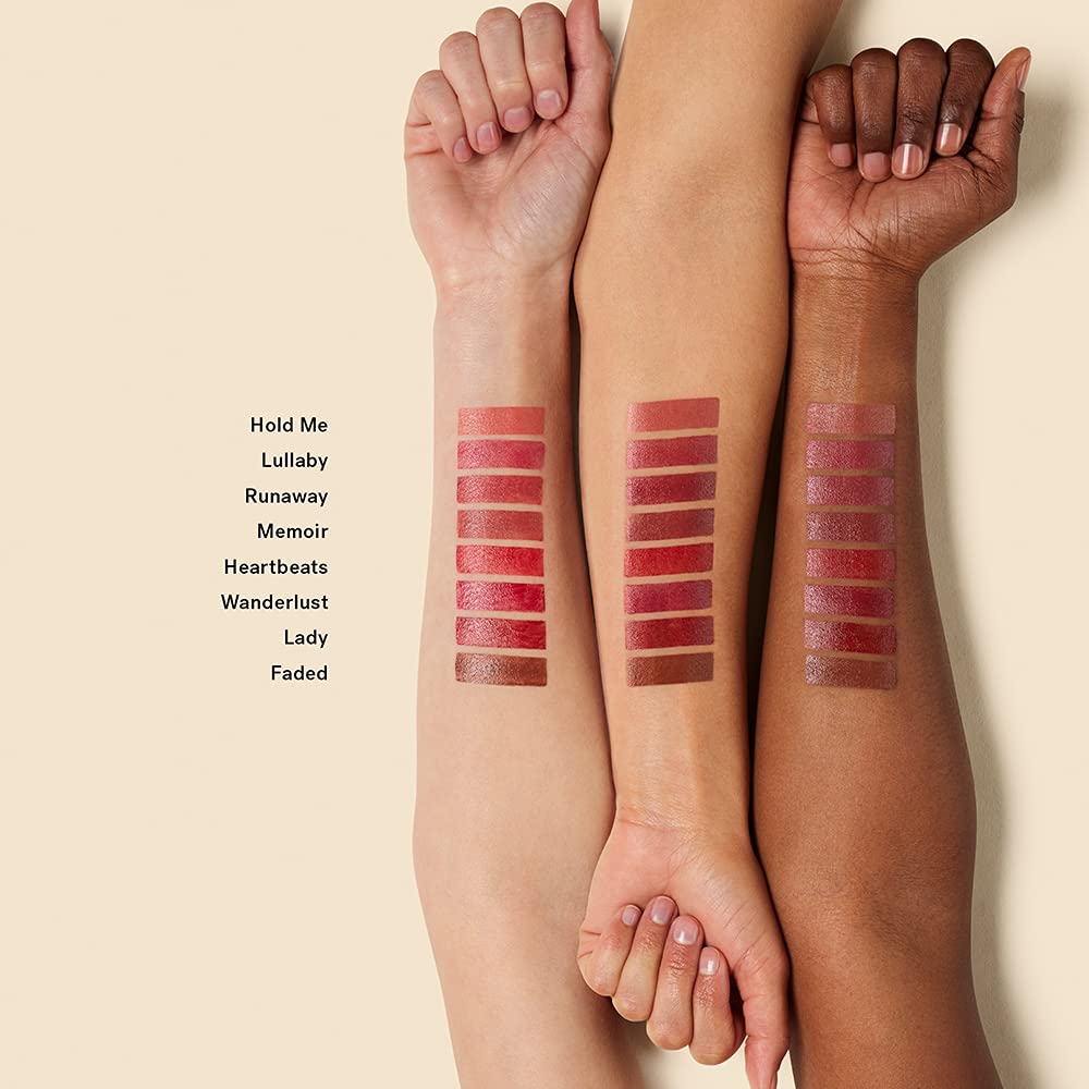 ILIA - Balmy Tint Hydrating Lip Balm | Buildable Lip Color + Soft Shine | Nourish + Moisturize with Shea Butter & Rosehip Seed Oil | Vegan, Clean, Cruelty-Free Makeup (Faded, 0.15 oz | 4.4 g)